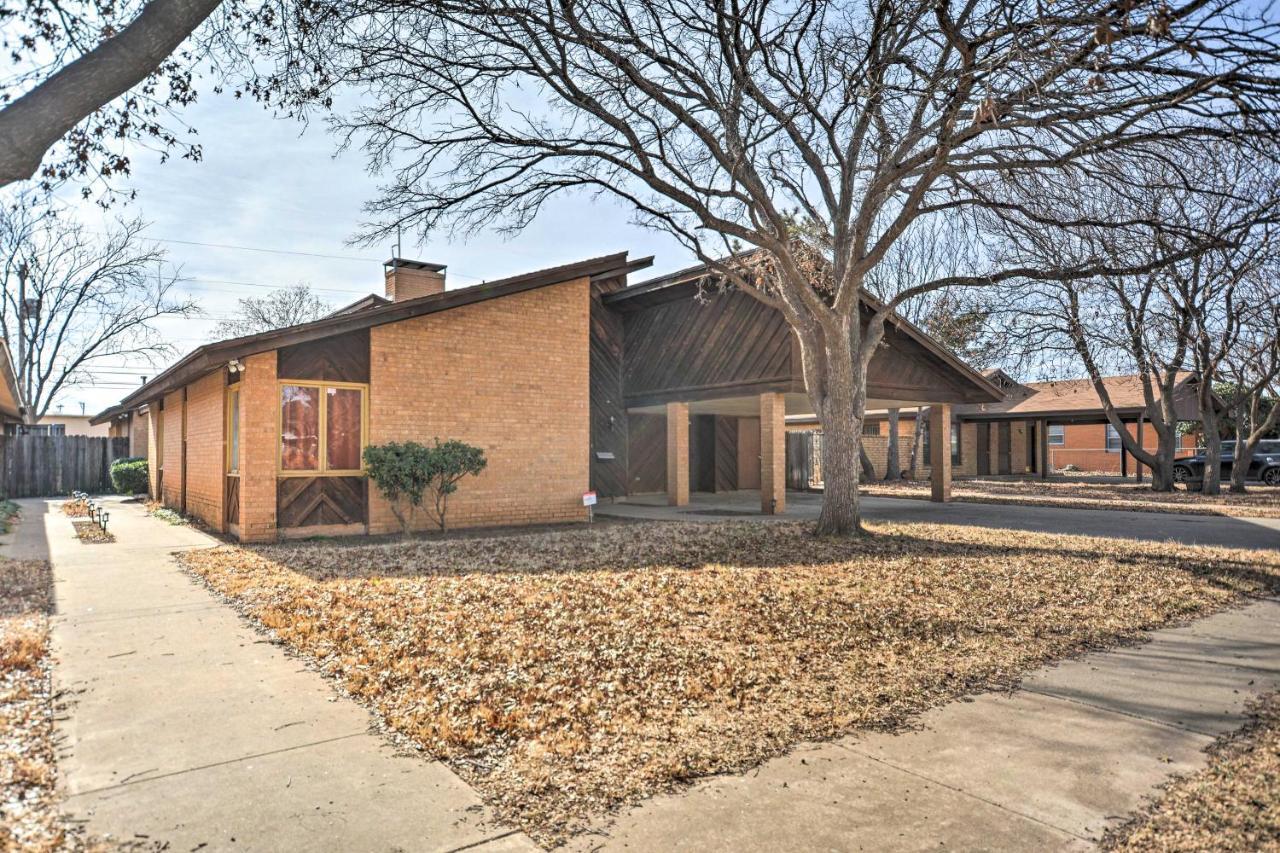 Lubbock Townhome With Grill Near Ttu And Downtown! Exterior foto